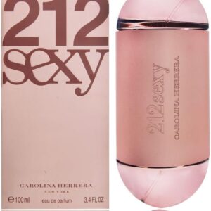 CAROLINA HERRERA 212 Sexy Women Eau de Parfum Spray, 3.4 Ounce, 3.3 Ounce