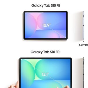 Samsung Galaxy Tab S10 FE, WIFI Android Tablet, 8GB RAM, 256GB Storage, 10.9” Screen, 90Hz Display, S Pen Included, IP68, Long Battery Life, Blue (UAE Version)
