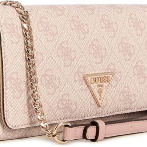 GUESS Womens Noelle Crossbody Flap Organizer Handbag