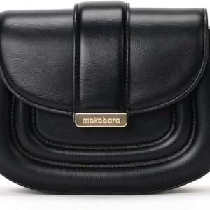 MOKOBARA The Serif Handbag Vegan Leather Top Handle Stylish Women Shoulder Bag Top Handle Purse