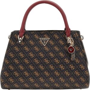 GUESS Womens Noelle Luxury Satchel Handbag