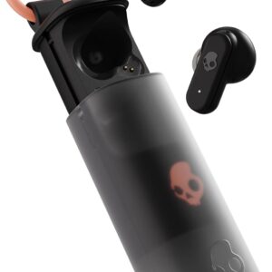 Skullcandy Dime Evo in-Ear Wireless Earbuds, 36 Hr Battery, Microphone, Works with iPhone Android and Bluetooth Devices - True Black